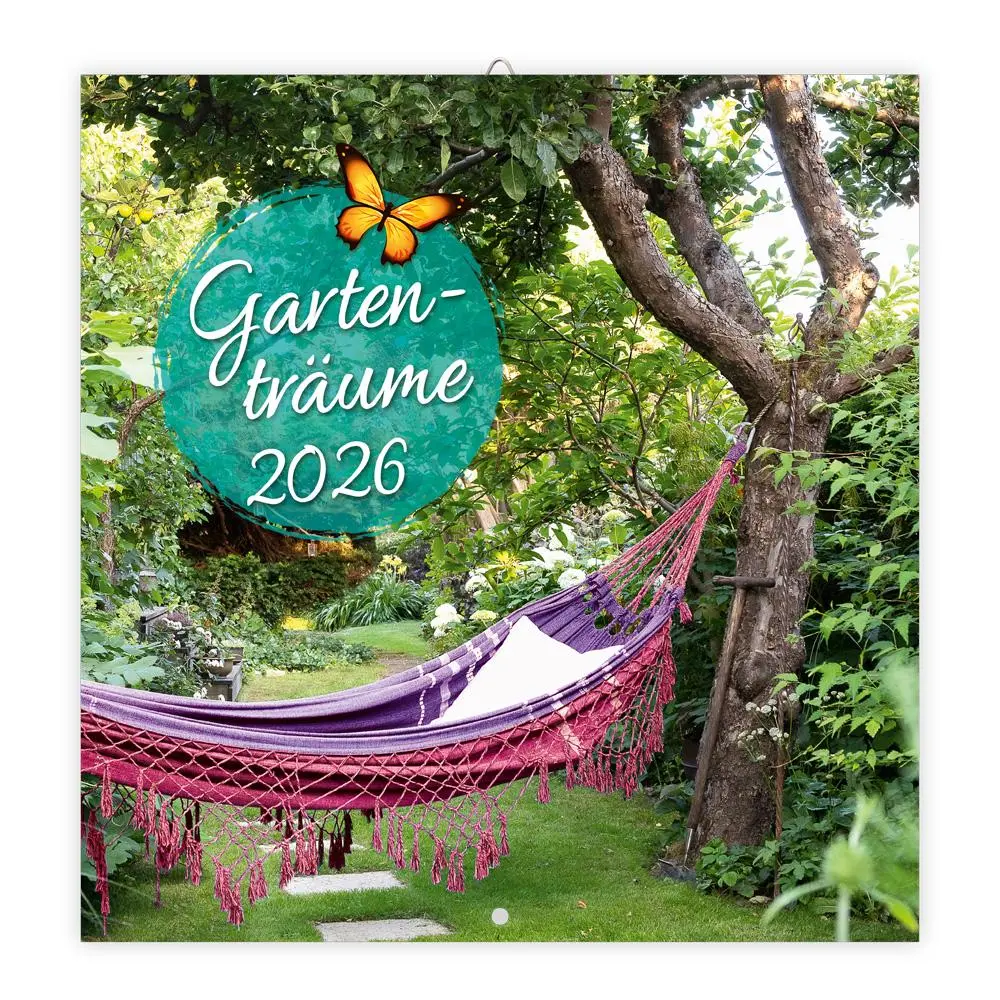 Cover: 9783988024084 | Trötsch Broschürenkalender Gartenträume 2026 | Wandplaner | KG | 24 S.