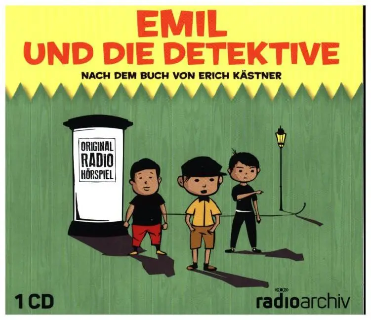 Cover: 4028951804184 | Emil und die Detektive,1 Audio-CD | Erich Kästner | Audio-CD | 75 Min.