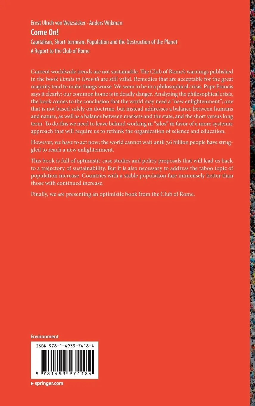 Rückseite: 9781493974184 | Come On! | Anders Wijkman (u. a.) | Buch | xiv | Englisch | 2017