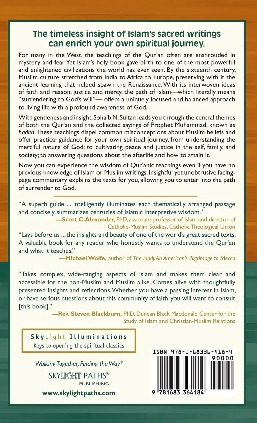 Rückseite: 9781683364184 | The Qur'an and Sayings of Prophet Muhammad | Sohaib N. Sultan | Buch