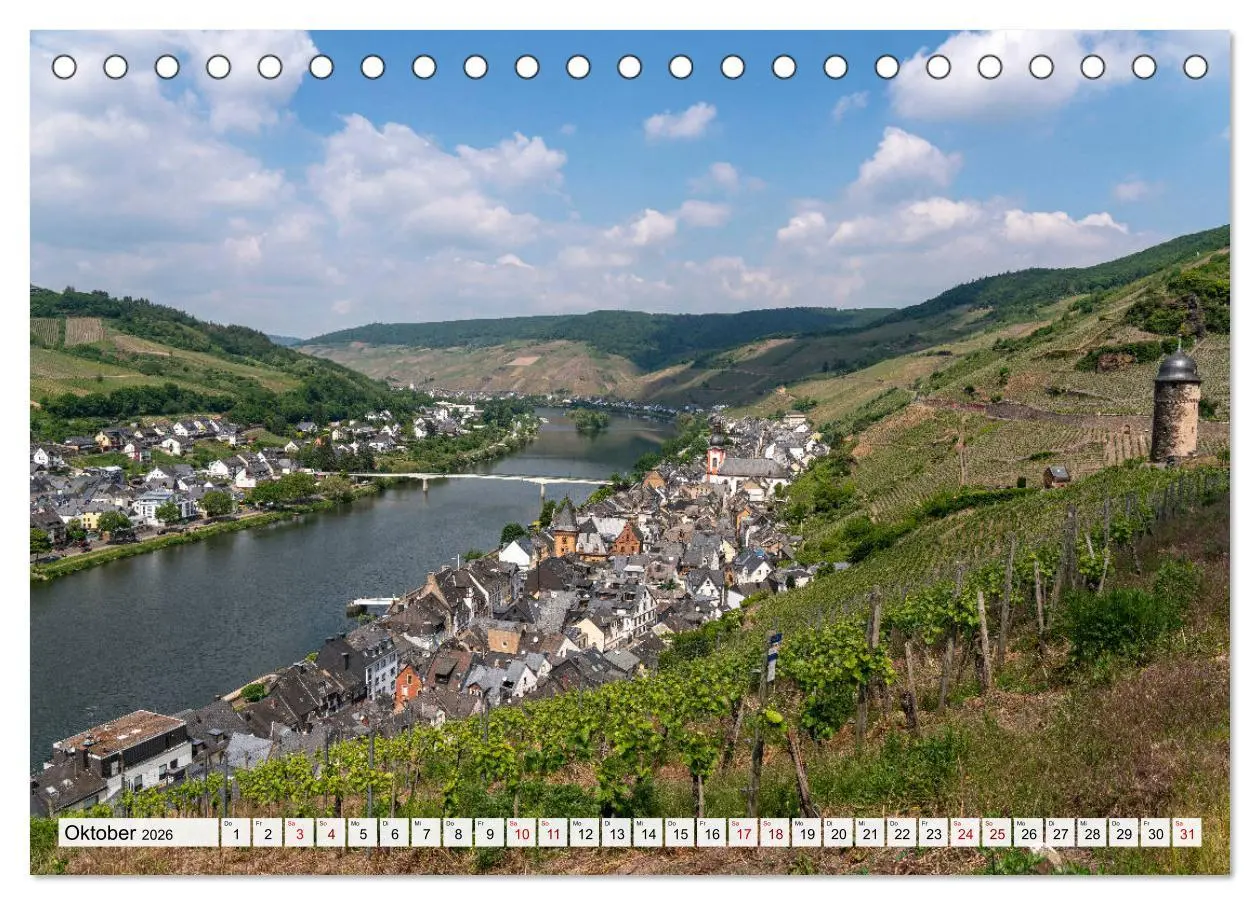 Bild: 9783457684184 | Die Mosel - Landkreis Cochem - Zell (Tischkalender 2026 DIN A5...