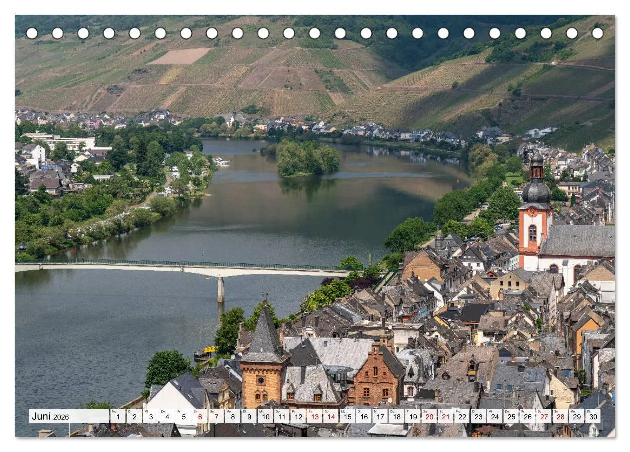 Bild: 9783457684184 | Die Mosel - Landkreis Cochem - Zell (Tischkalender 2026 DIN A5...