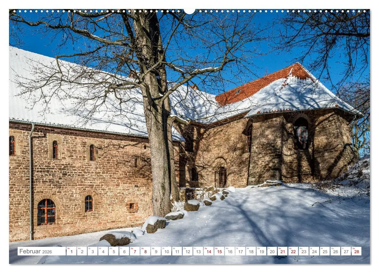 Bild: 9783457754184 | Romanik in Sachsen-Anhalt (hochwertiger Premium Wandkalender 2026...