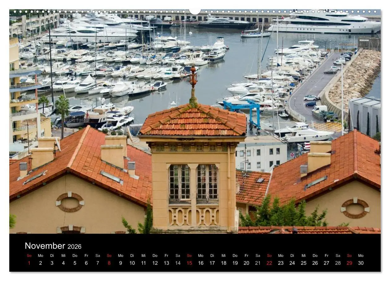 Bild: 9783516084184 | Faszination Monaco (hochwertiger Premium Wandkalender 2026 DIN A2...
