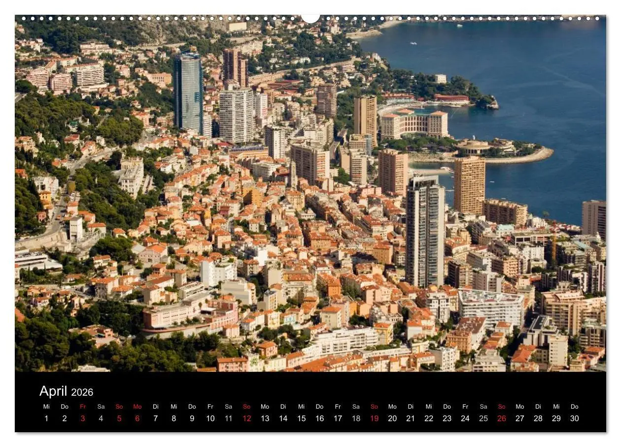 Bild: 9783516084184 | Faszination Monaco (hochwertiger Premium Wandkalender 2026 DIN A2...