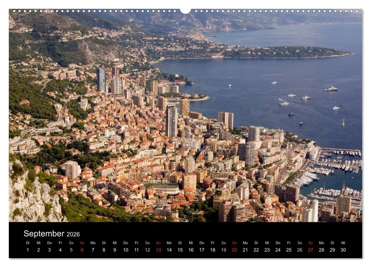 Bild: 9783516084184 | Faszination Monaco (hochwertiger Premium Wandkalender 2026 DIN A2...