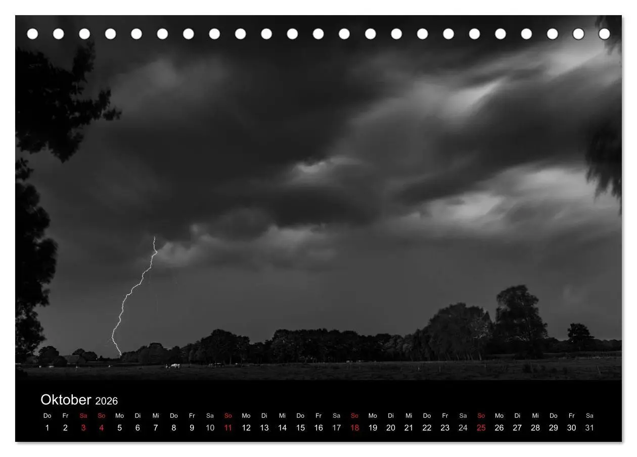 Bild: 9783516154184 | Das Licht in Schwarz und Weiß (Tischkalender 2026 DIN A5 quer),...