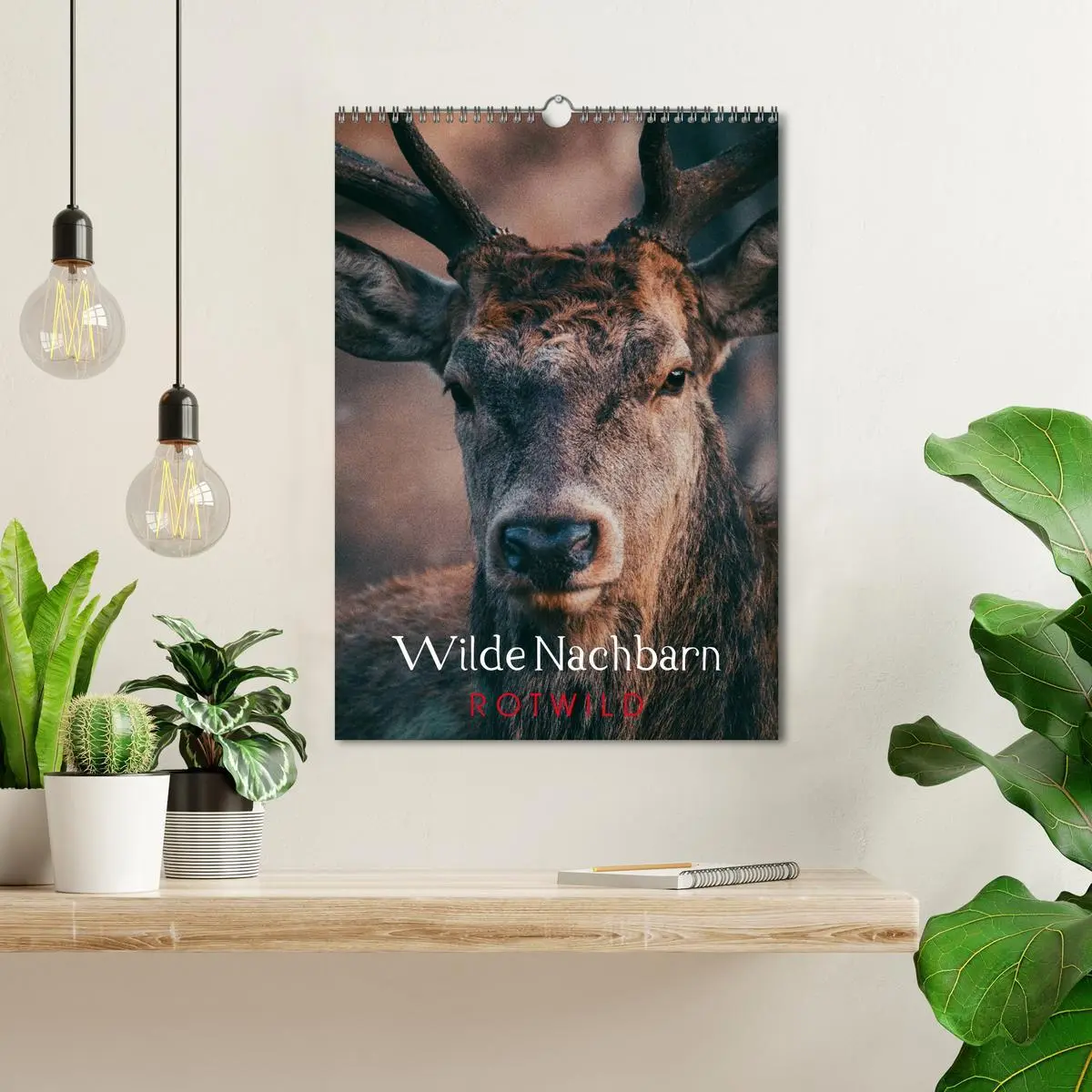Bild: 9783516394184 | Wilde Nachbarn: Rotwild (Wandkalender 2026 DIN A3 hoch), CALVENDO...