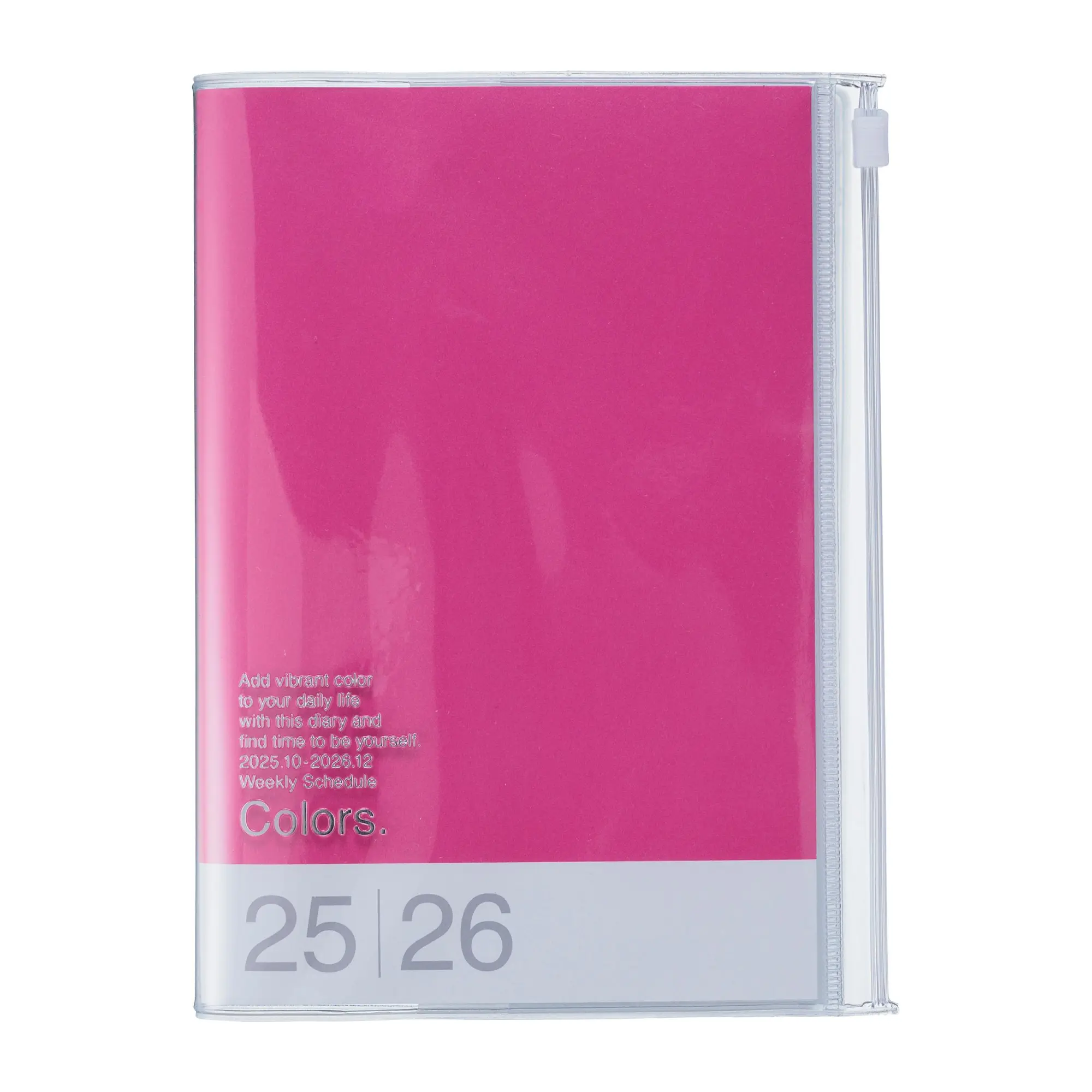 Cover: 4550045144284 | MARK'S 2025/26 Taschenkalender, B6 Colors // Pink | MARK'S Inc. | Buch