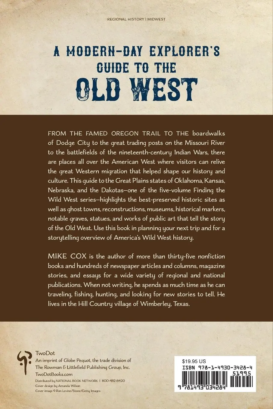 Rückseite: 9781493034284 | Finding the Wild West | Mike Cox | Taschenbuch | Englisch | 2021