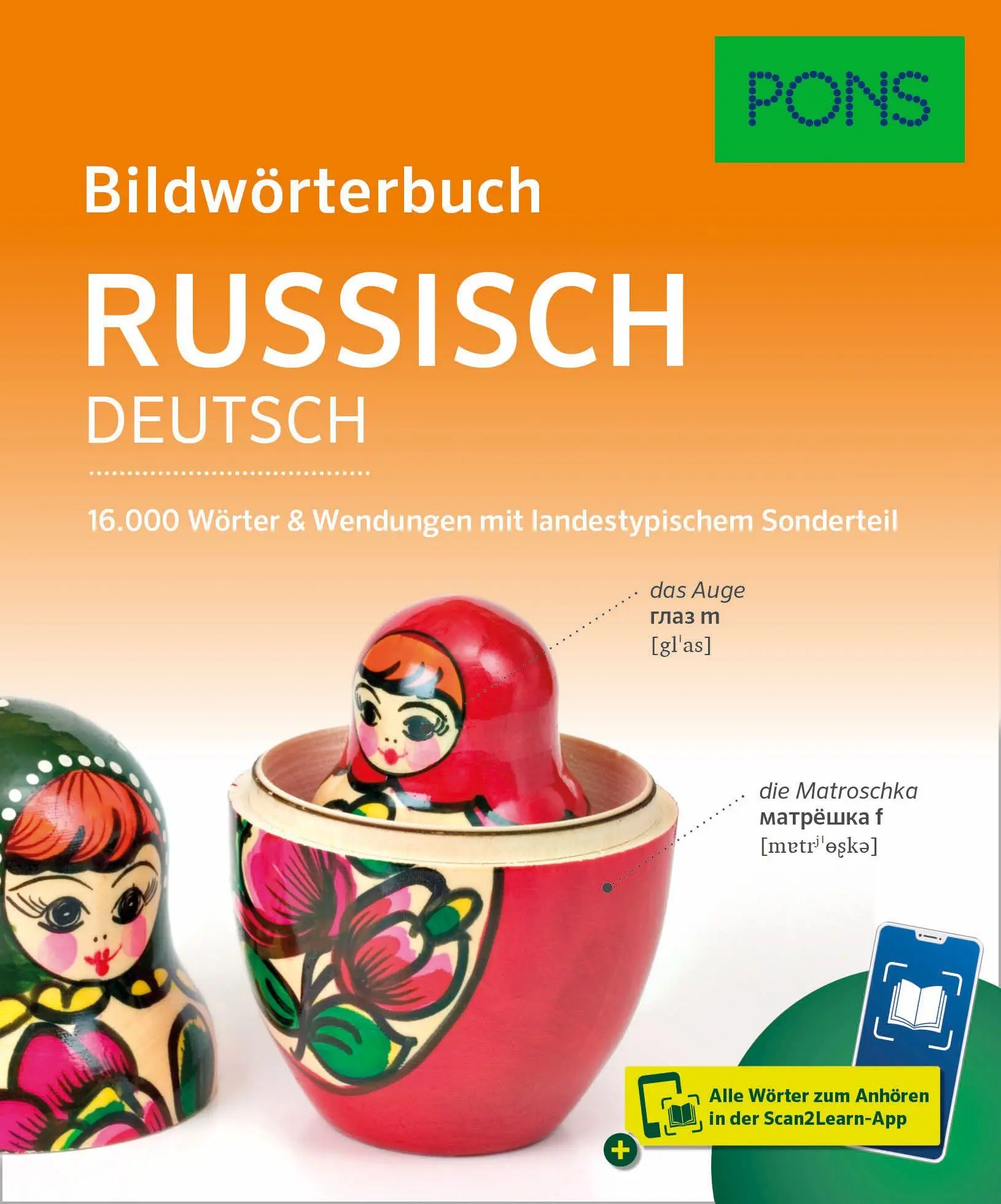 Cover: 9783125164284 | PONS Bildwörterbuch Russisch | Taschenbuch | PONS Bildwörterbuch