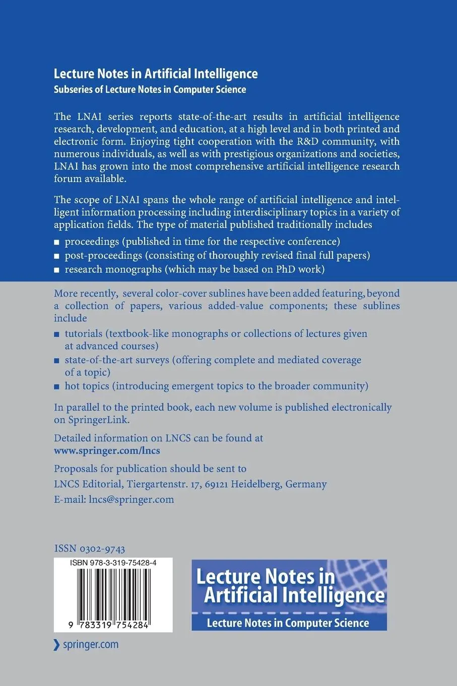 Rückseite: 9783319754284 | Integrated Uncertainty in Knowledge Modelling and Decision Making