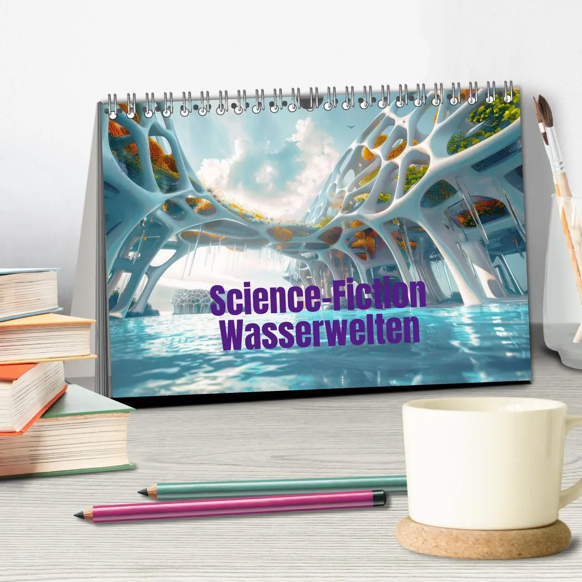 Bild: 9783457434284 | Science-Fiction Wasserwelten (Tischkalender 2026 DIN A5 quer),...