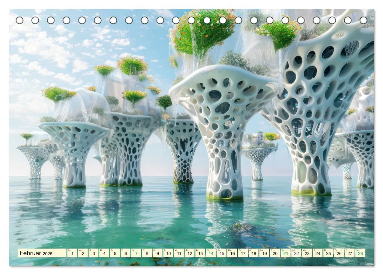 Bild: 9783457434284 | Science-Fiction Wasserwelten (Tischkalender 2026 DIN A5 quer),...