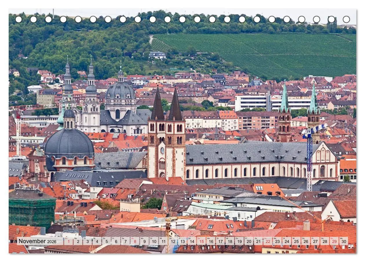 Bild: 9783457814284 | WÜRZBURG - ALTSTADT IMPRESSIONEN (Tischkalender 2026 DIN A5 quer),...