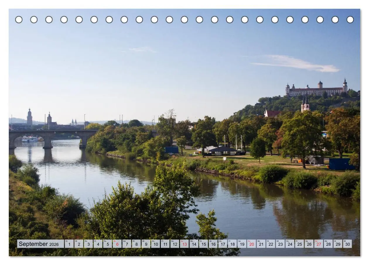 Bild: 9783457814284 | WÜRZBURG - ALTSTADT IMPRESSIONEN (Tischkalender 2026 DIN A5 quer),...