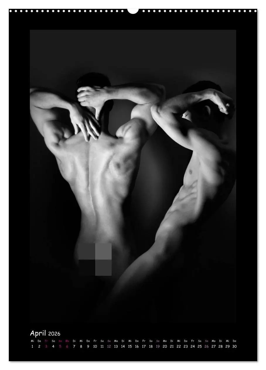 Bild: 9783516384284 | Männer... Couple (Wandkalender 2026 DIN A2 hoch), CALVENDO...