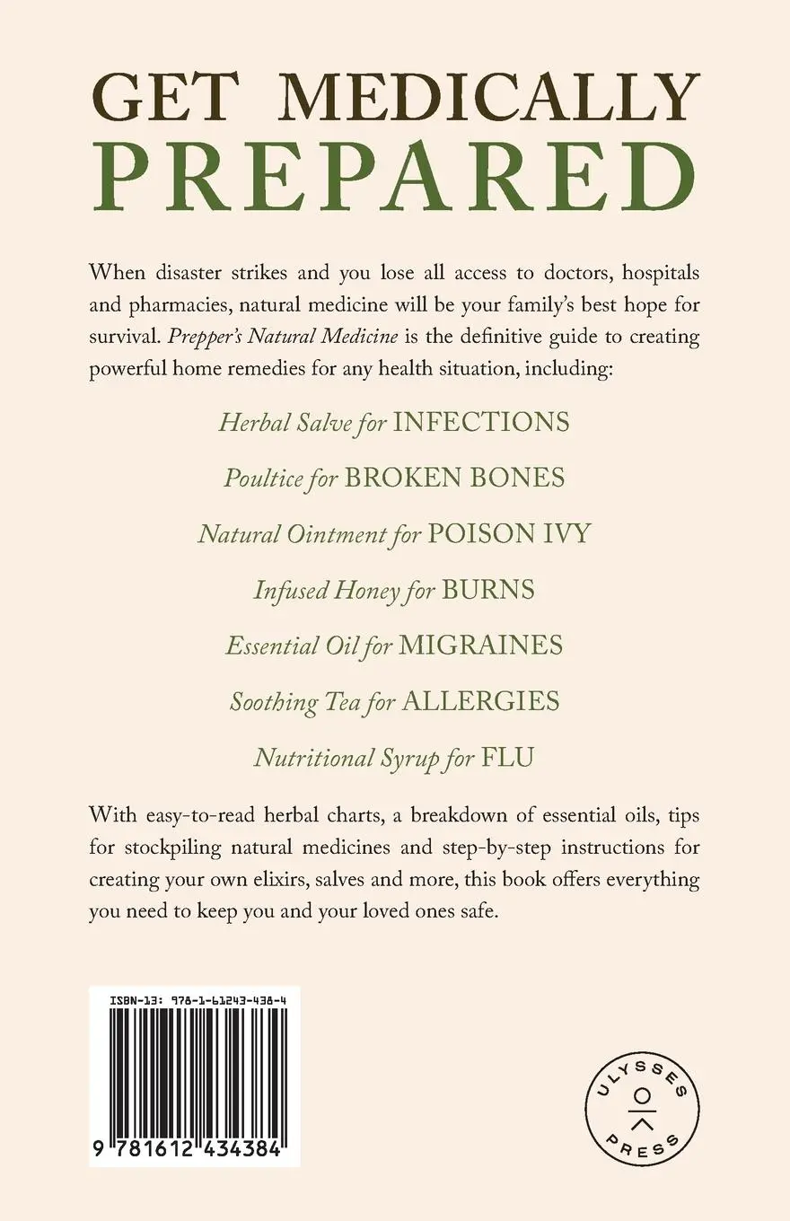 Rückseite: 9781612434384 | Prepper's Natural Medicine | Cat Ellis | Taschenbuch | Englisch | 2015