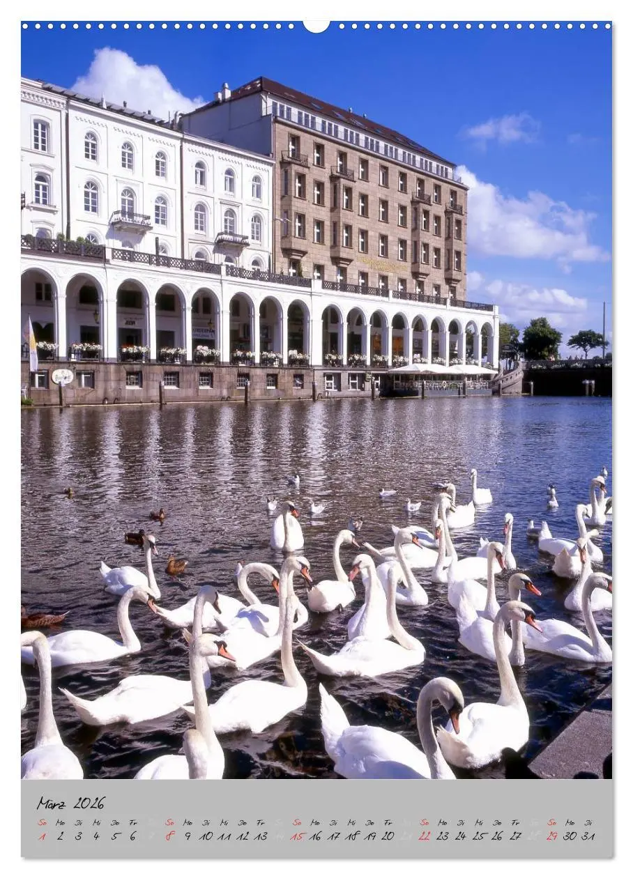 Bild: 9783516444384 | Hamburg - Eine Stadt mit vielen Gesichtern (Wandkalender 2026 DIN...