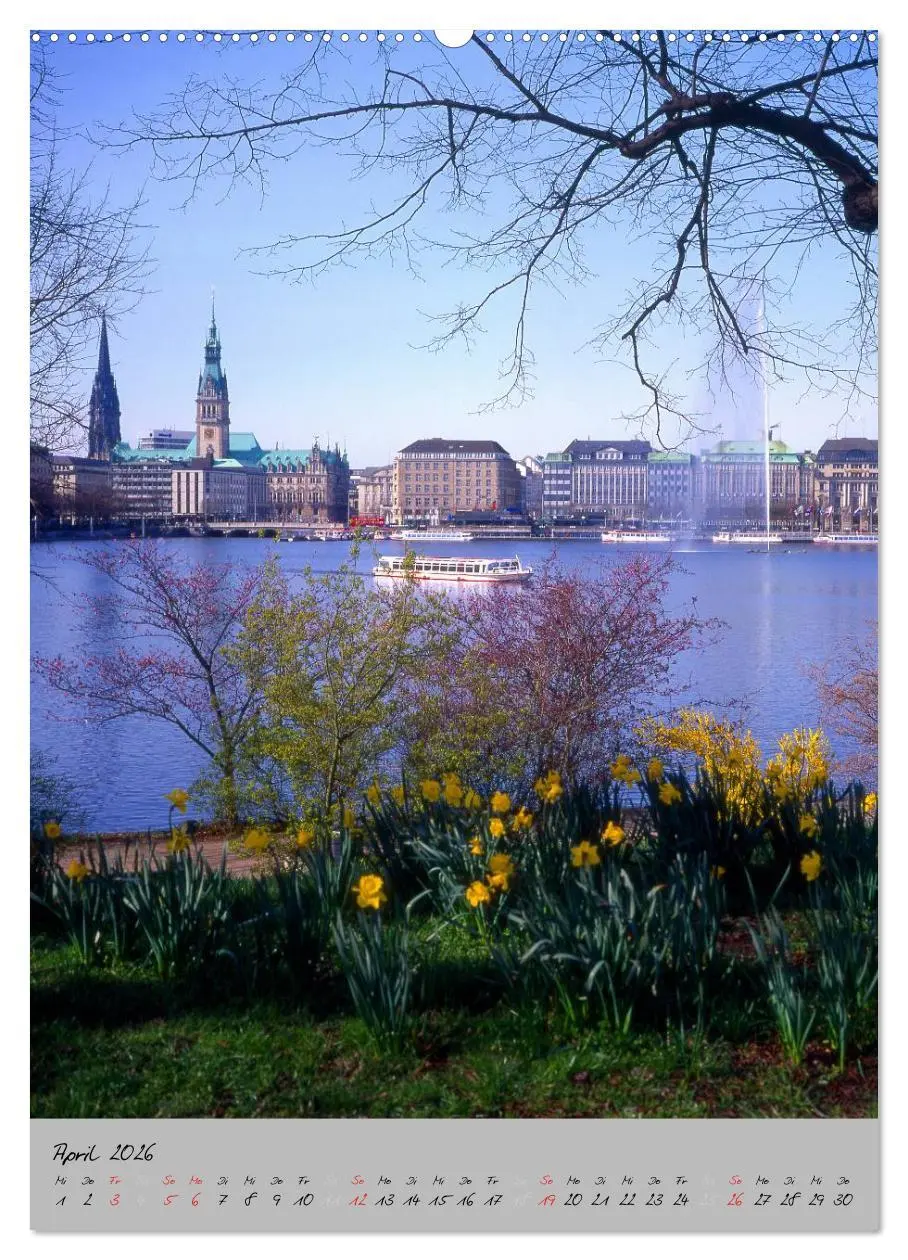 Bild: 9783516444384 | Hamburg - Eine Stadt mit vielen Gesichtern (Wandkalender 2026 DIN...