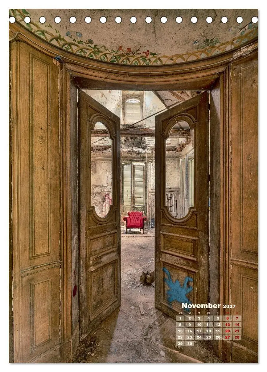 Bild: 9783569464384 | Lost Places - morbide Schönheiten (Tischkalender 2027 DIN A5 hoch),...