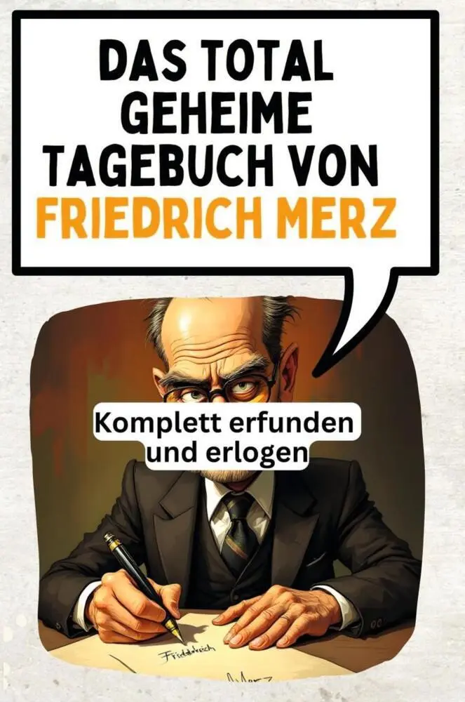 Cover: 9783759164384 | Das total geheime Tagebuch von Friedrich Merz | Jonah Schubert | Buch
