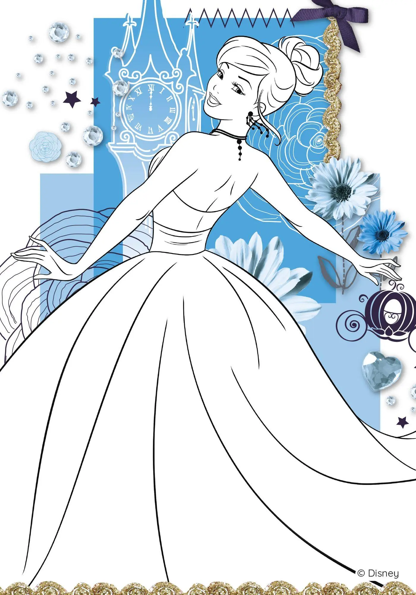 Bild: 9783833244384 | Disney Prinzessin: Mein liebster Styling-Spaß: Stickern, Malen, Stylen