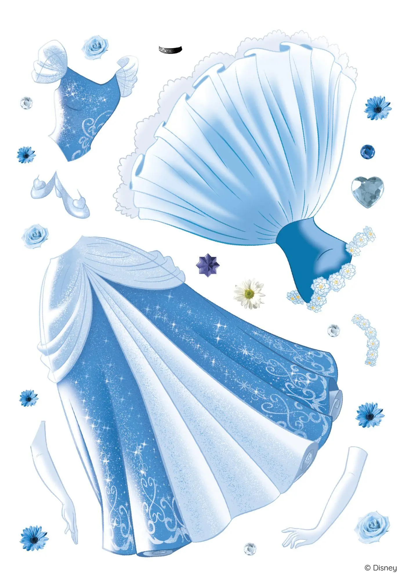 Bild: 9783833244384 | Disney Prinzessin: Mein liebster Styling-Spaß: Stickern, Malen, Stylen