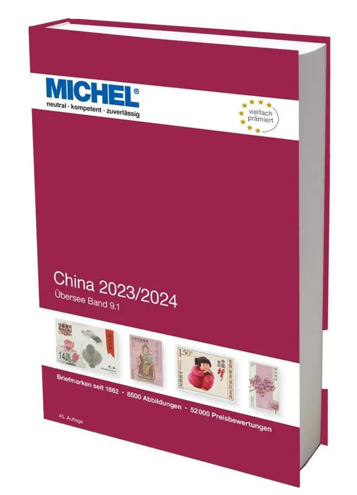 Cover: 9783954024384 | China 2023/2024 | Übersee 9.1 | MICHEL-Redaktion | Buch | 896 S.