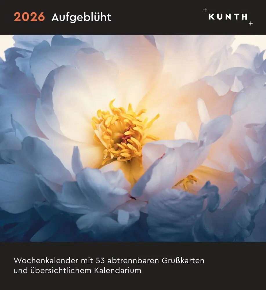 Cover: 9783965914384 | Aufgeblüht - KUNTH Postkartenkalender 2026 | Kalender | 53 S. | 2026