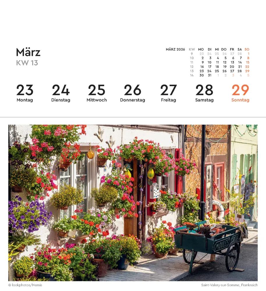 Bild: 9783965914384 | Aufgeblüht - KUNTH Postkartenkalender 2026 | Kalender | 53 S. | 2026