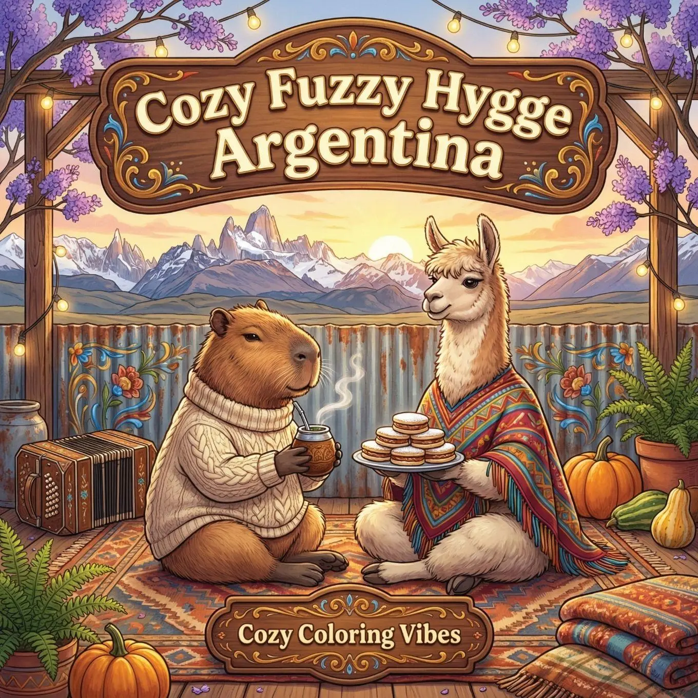 Cover: 9781965964484 | Cozy Fuzzy Hygge Argentina | Cozy Coloring Vibes | Taschenbuch | 2026