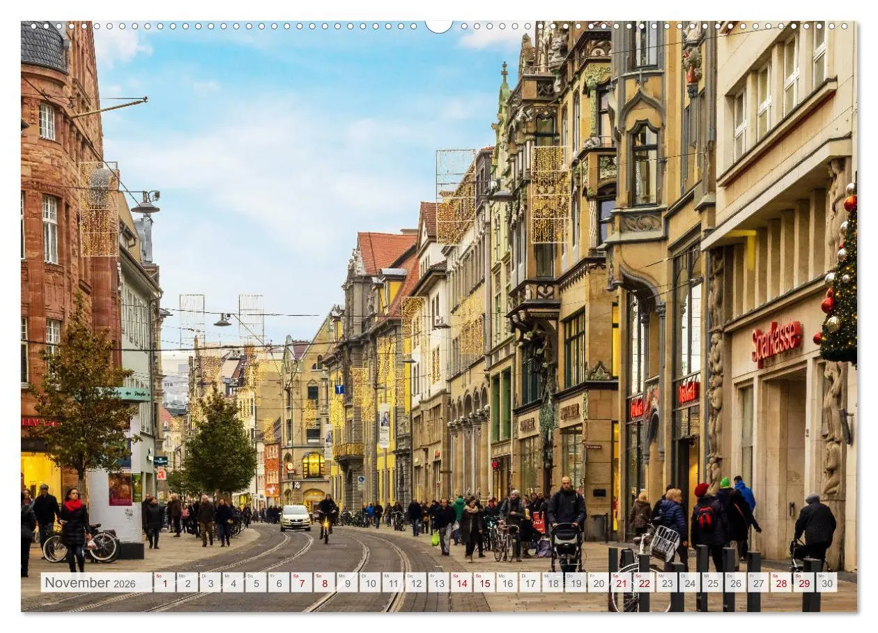Bild: 9783457724484 | Erfurt. Perle Thüringens. (hochwertiger Premium Wandkalender 2026...