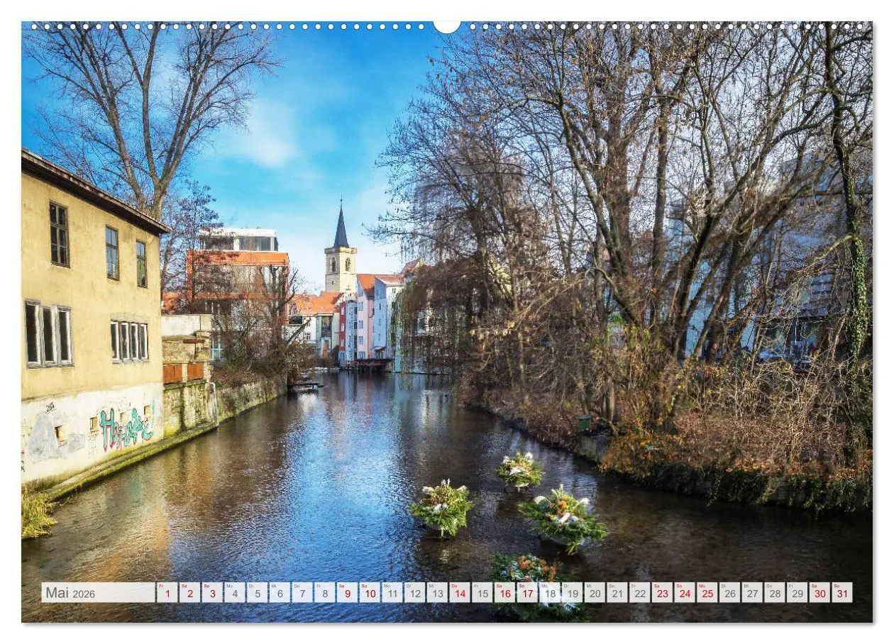 Bild: 9783457724484 | Erfurt. Perle Thüringens. (hochwertiger Premium Wandkalender 2026...