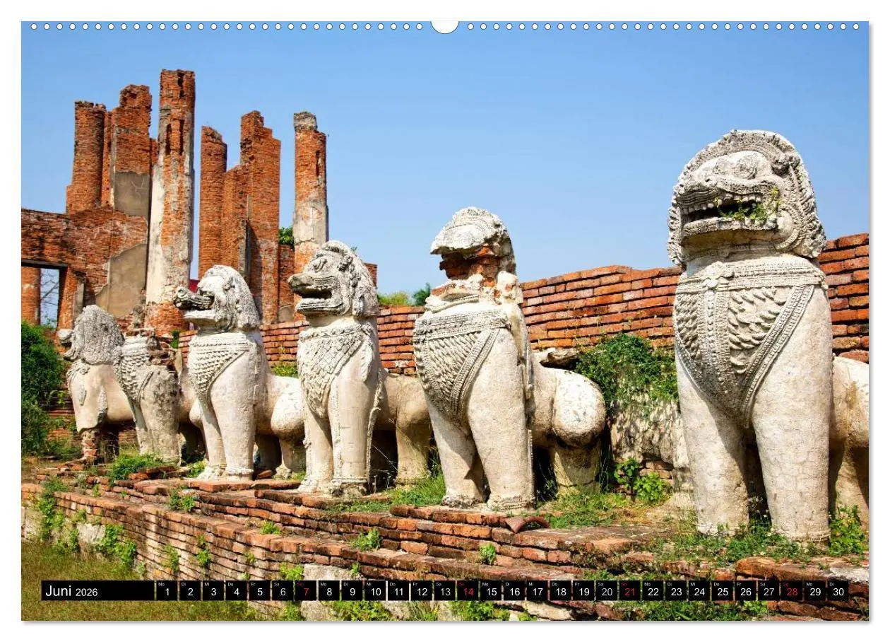 Bild: 9783516054484 | Ayutthaya - Thailands alte Hauptstadt (Wandkalender 2026 DIN A2...