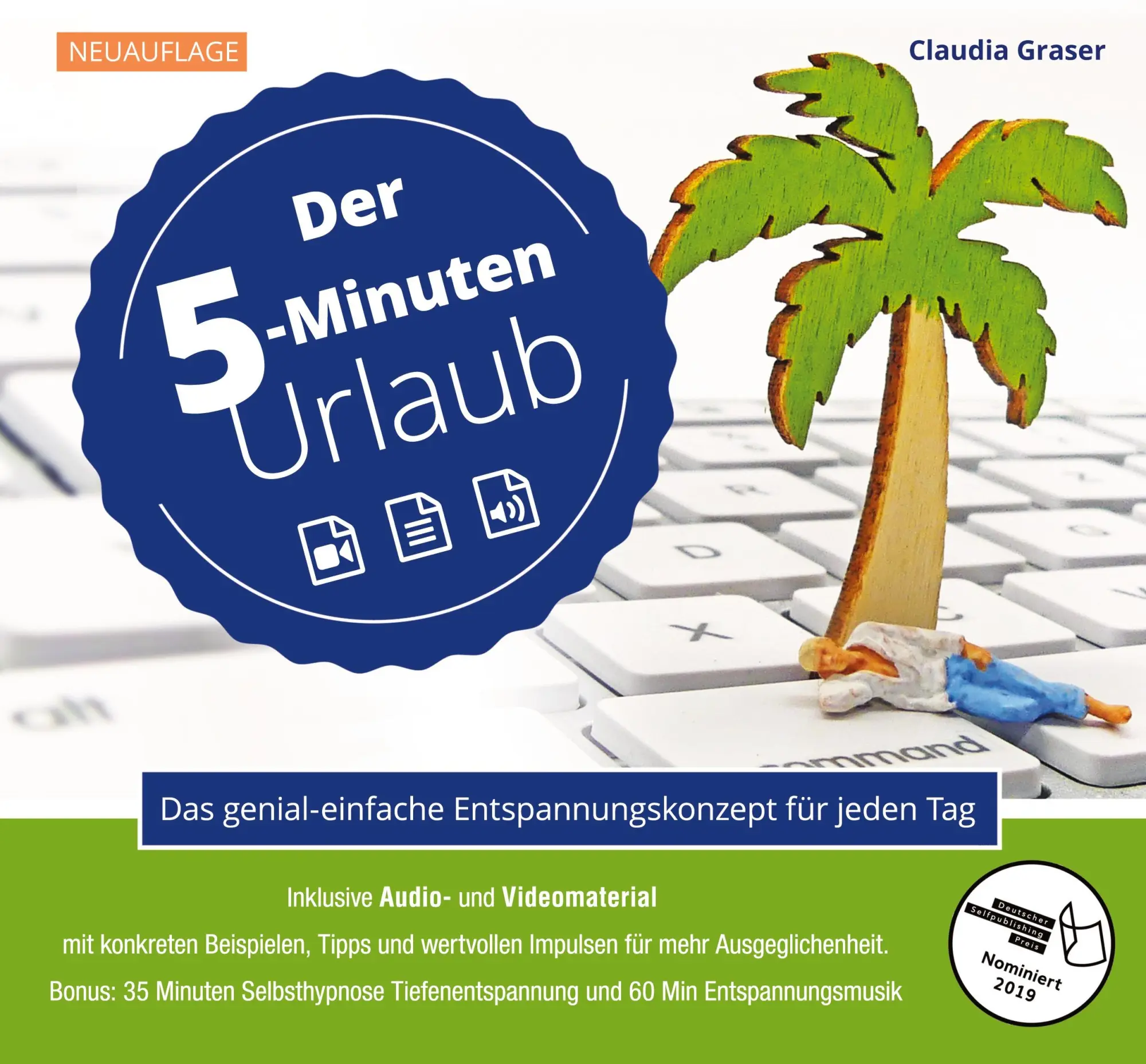 Cover: 9783746974484 | Der 5-Minuten-Urlaub | Claudia Graser | Buch | 152 S. | Deutsch | 2022