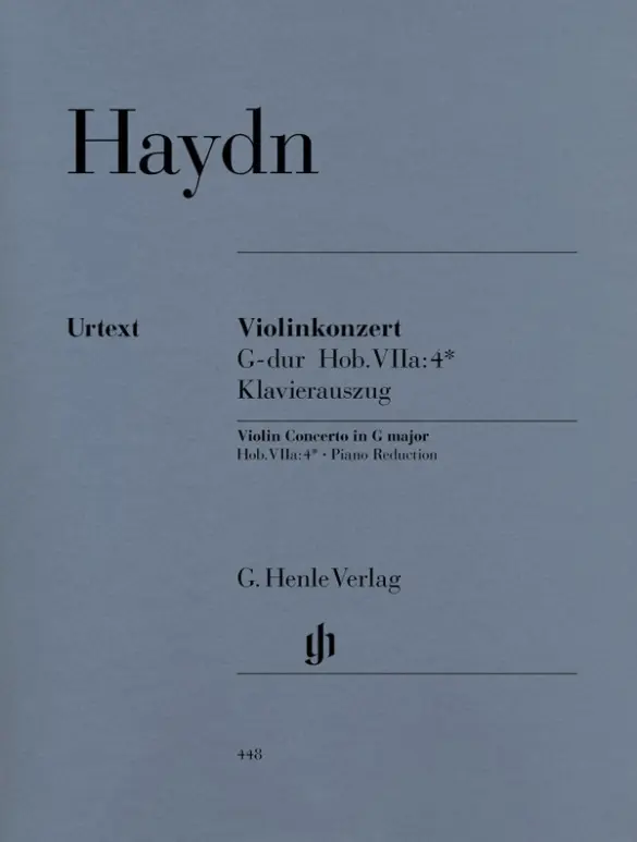 Cover: 9790201804484 | Joseph Haydn - Violinkonzert G-dur Hob. VIIa:4* | Thomas (u. a.)