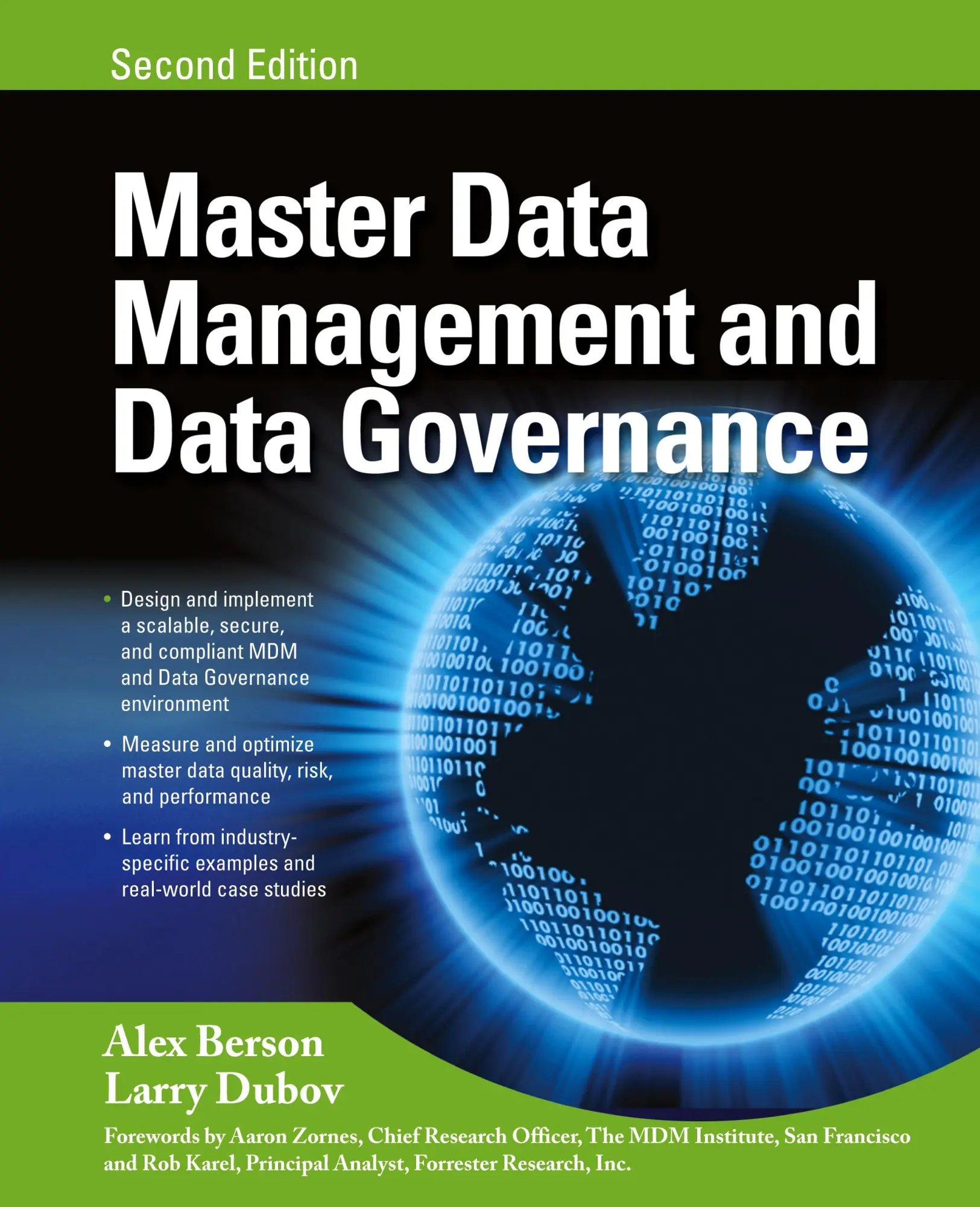 Cover: 9780071744584 | MASTER DATA MANAGEMENT AND DATA GOVERNANCE, 2/E | Alex Berson (u. a.)