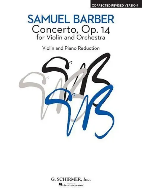 Cover: 9780793554584 | Concerto - Corrected Revised Version | Violin and Piano Reduction