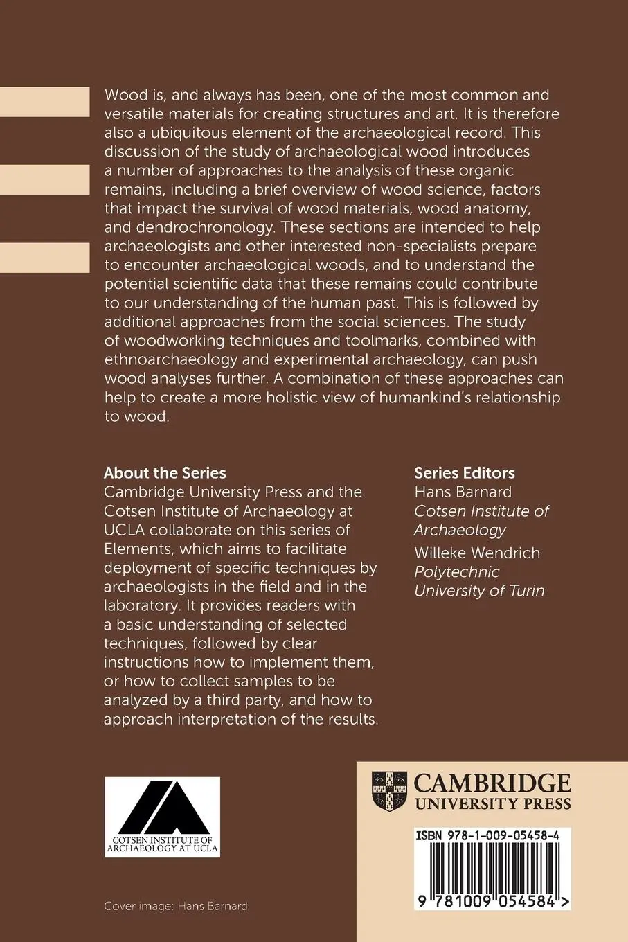 Rückseite: 9781009054584 | Archaeological Wood and Woodworking | Caroline Arbuckle Macleod | Buch