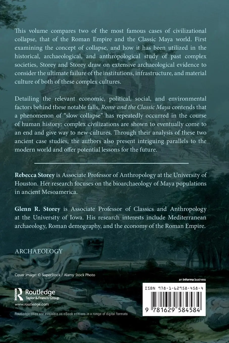 Rückseite: 9781629584584 | Rome and the Classic Maya | Rebecca Storey (u. a.) | Taschenbuch