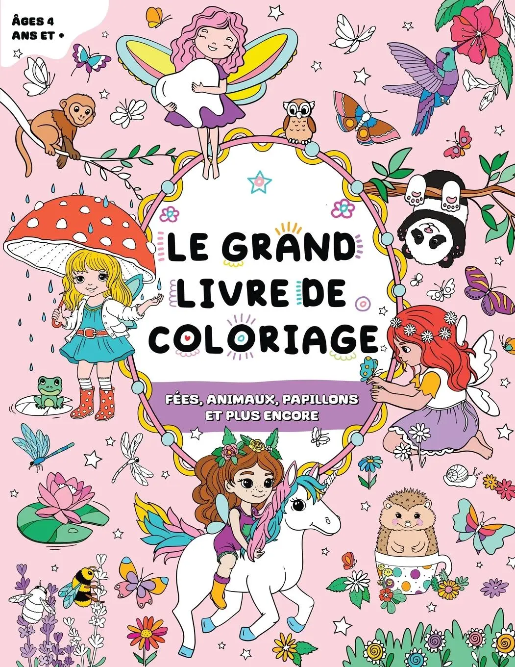 Cover: 9781915454584 | Le Grand Livre de Coloriage pour Filles | Fairywren Publishing | Buch