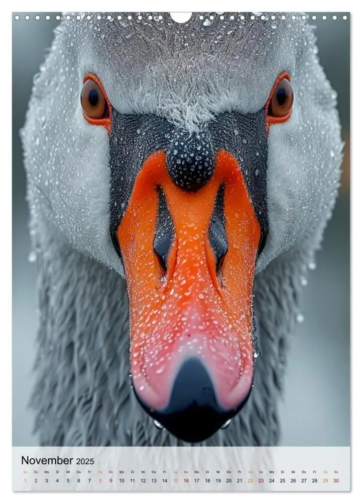 Bild: 9783383774584 | Vögel Porträts (Wandkalender 2025 DIN A3 hoch), CALVENDO...