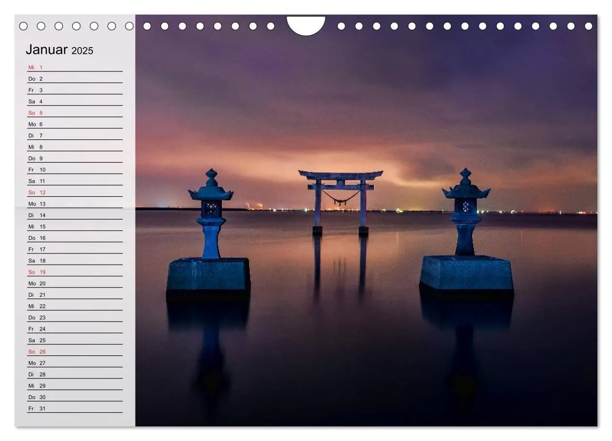 Bild: 9783435624584 | Japan. Im Land der aufgehenden Sonne (Wandkalender 2025 DIN A4...