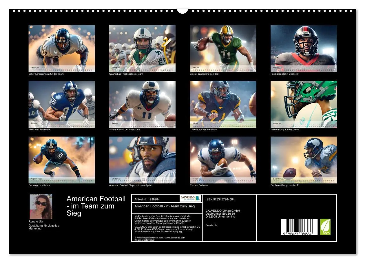 Bild: 9783457264584 | American Football - im Team zum Sieg (hochwertiger Premium...