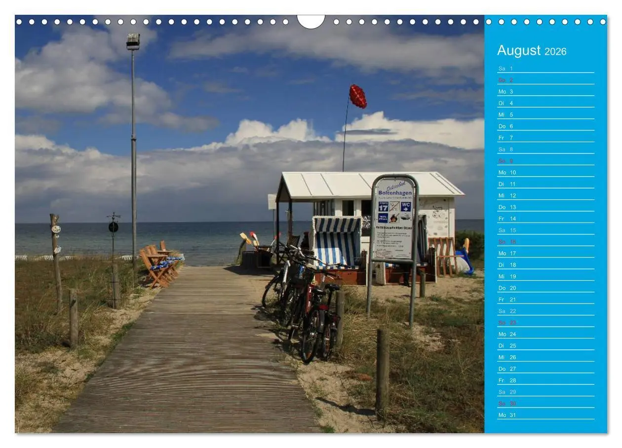Bild: 9783457954584 | Boltenhagen 2026 (Wandkalender 2026 DIN A3 quer), CALVENDO...