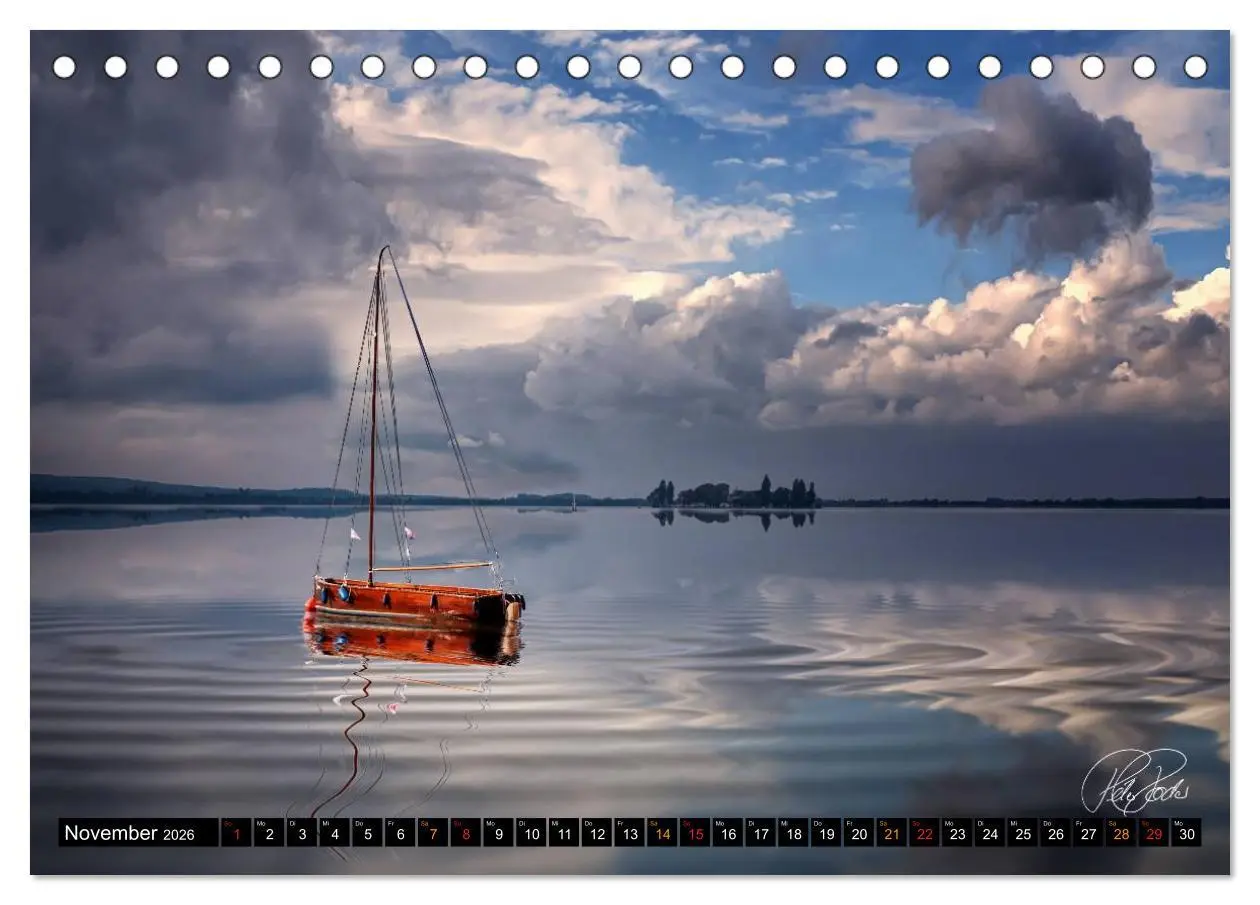 Bild: 9783516114584 | Am Steinhuder Meer (Tischkalender 2026 DIN A5 quer), CALVENDO...