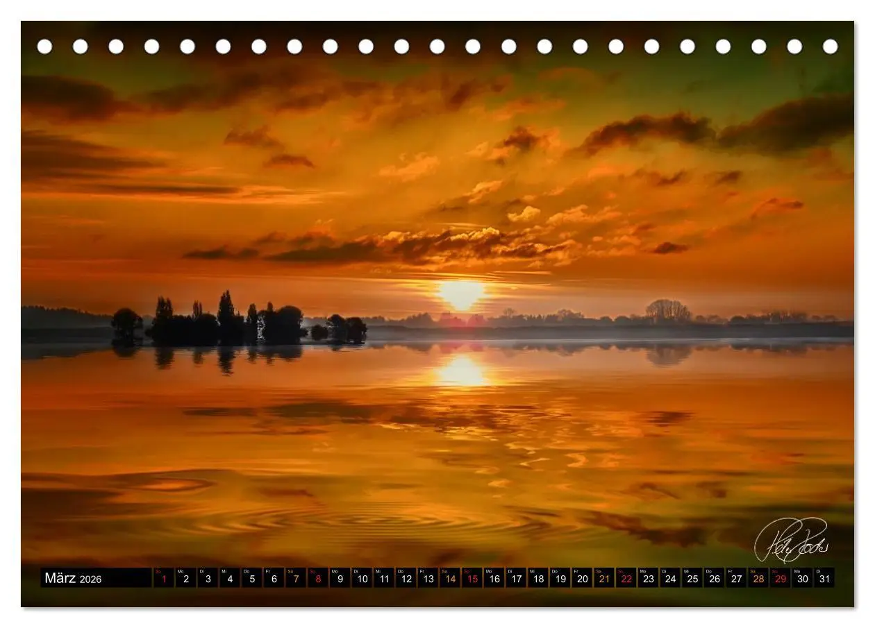 Bild: 9783516114584 | Am Steinhuder Meer (Tischkalender 2026 DIN A5 quer), CALVENDO...
