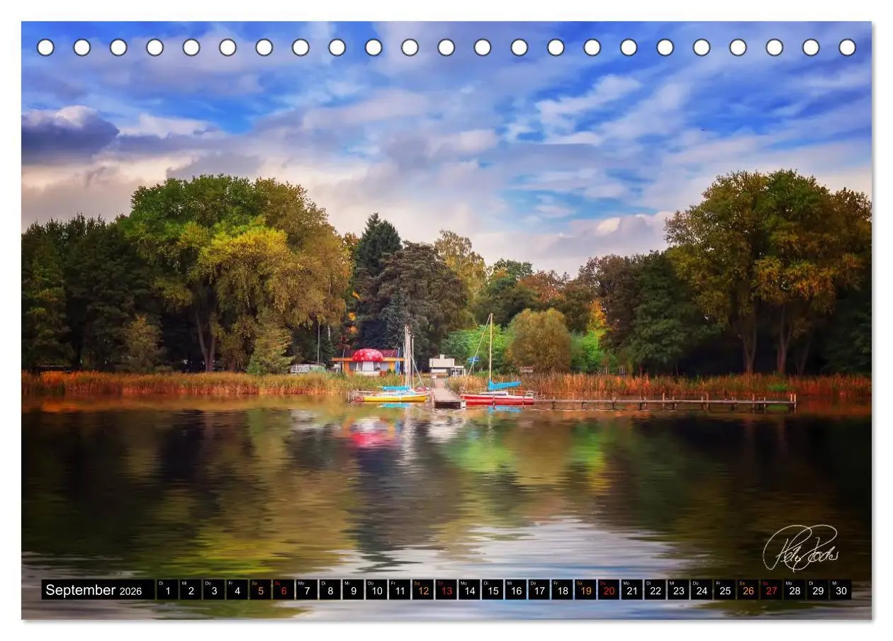 Bild: 9783516114584 | Am Steinhuder Meer (Tischkalender 2026 DIN A5 quer), CALVENDO...