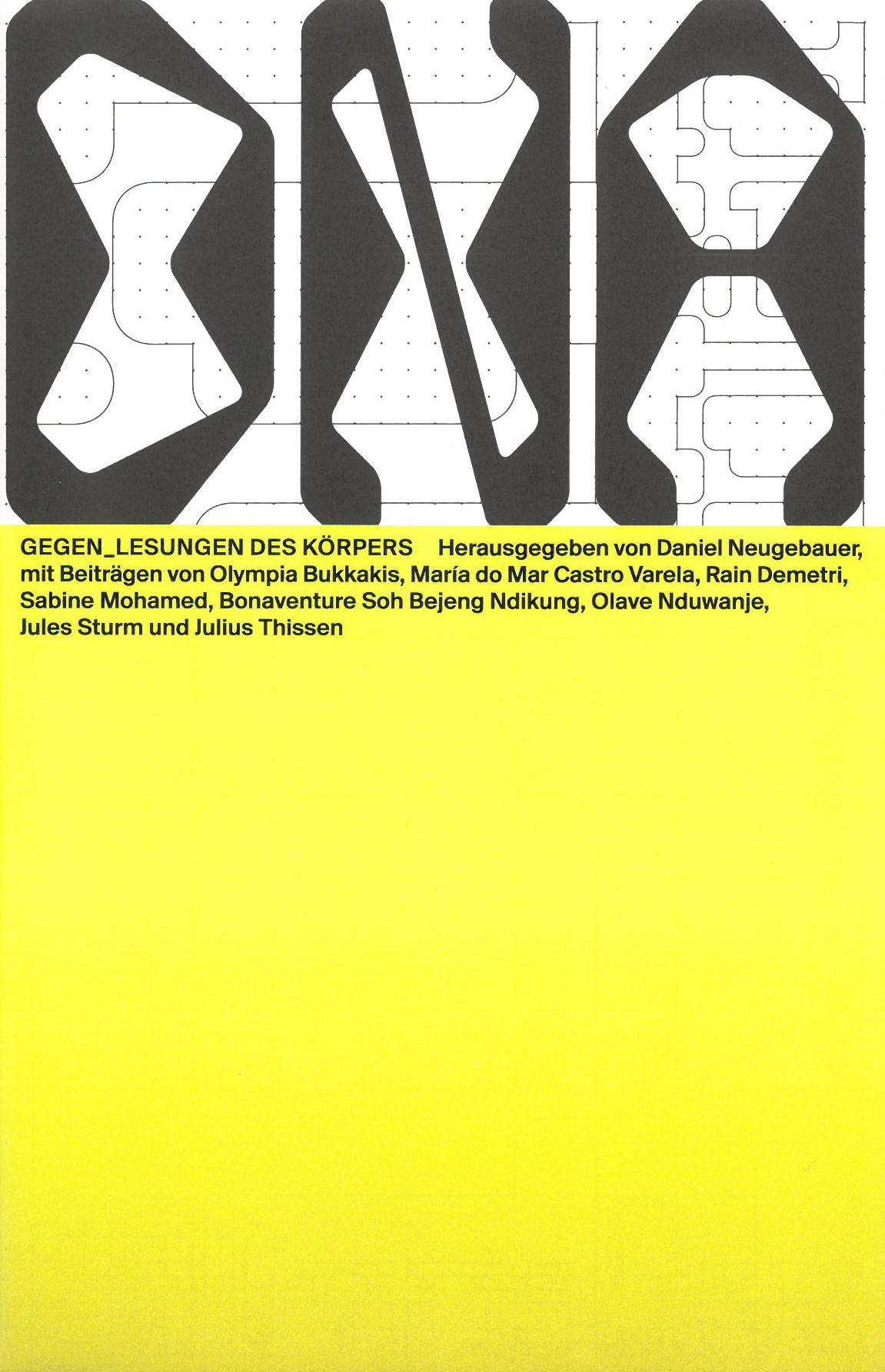 Cover: 9783959054584 | Gegen_Lesungen des Körpers | Daniel Neugebauer | Taschenbuch | 80 S.
